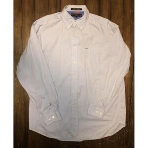Vintage Tommy Hilfiger Golf Long Sleeve Button Down Shirt Men’s Size Large